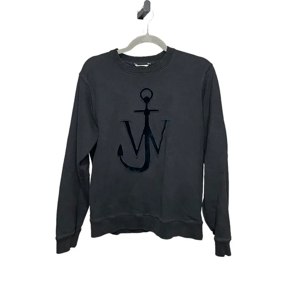 JW ANDERSON Sweaters - JW Anderson Anchor Logo Crewneck